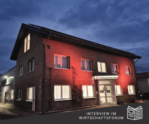 Interview Geschäftsführer A. Garvert, elektrobau Garvert, mit Wirtschaftsforum
