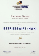 Betriebswirt Alexander Garvert